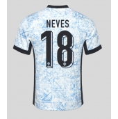 Maillot de football Réplique le Portugal Ruben Neves #18 Extérieur Europe 2024 Manche Courte