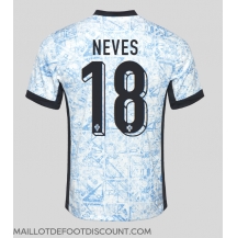 Maillot de football Réplique le Portugal Ruben Neves #18 Extérieur Europe 2024 Manche Courte