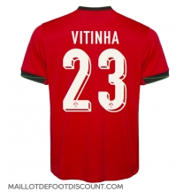 Maillot de football Réplique le Portugal Vitinha #23 Domicile Europe 2024 Manche Courte